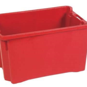 Cassette agricole impilabili chiuse per uva e pomodori